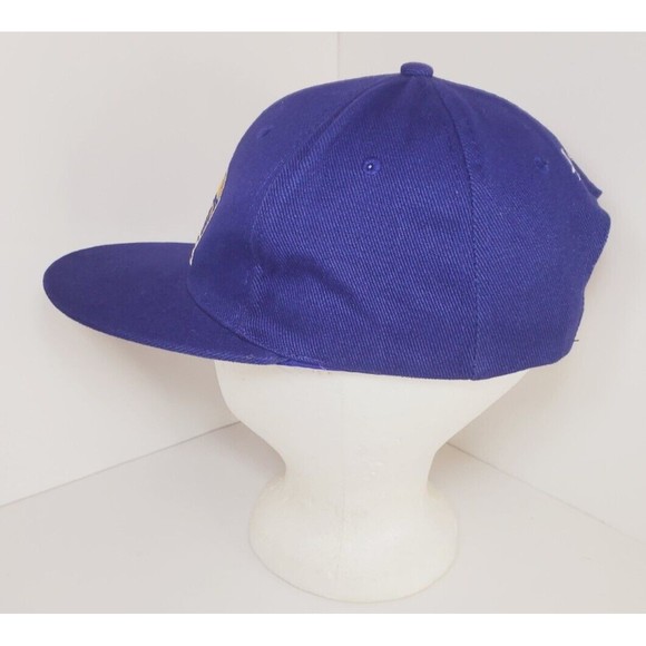 Vtg Seattle Mariners KingDome Patch Hat Cap Alaska Airlines Adjustable Flatbill - Picture 3 of 9